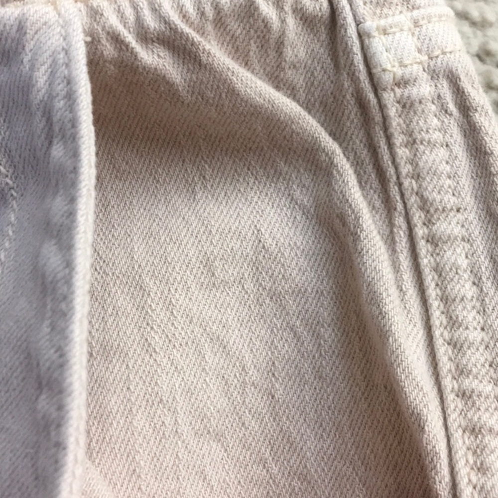 AE/“VANILLA CREAM LATTE” CANVAS COTTON TEXTURED JOGGER/NEW - Picture 6 of 11
